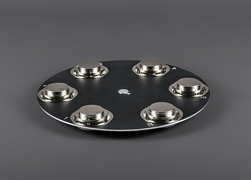 Probenhalter mit inverted cup kit