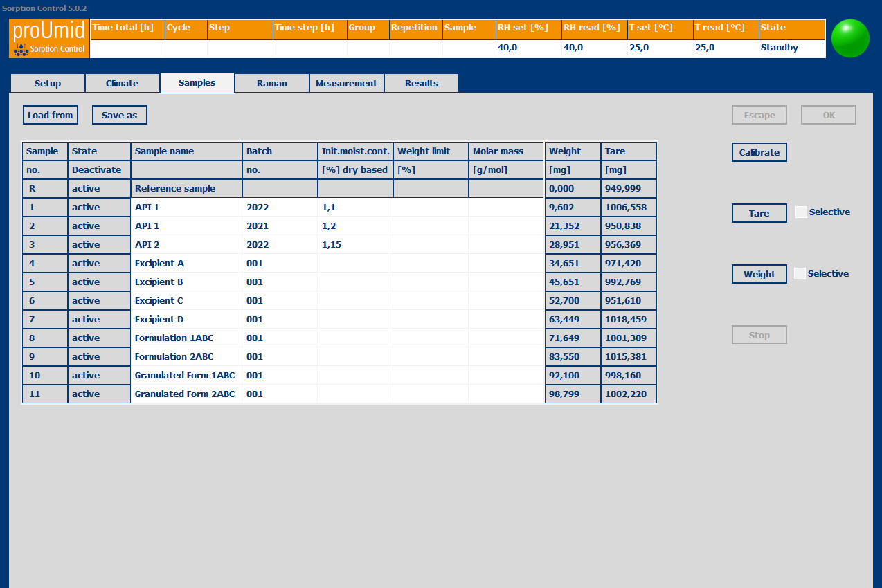SPS Software Screenshot